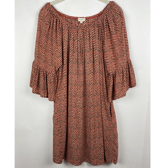 Umgee Dresses & Skirts - Umgee Bell Sleeve Boho Dress Pockets
